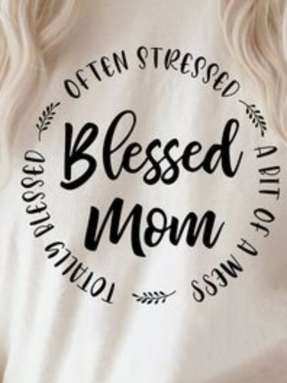 Blessed Mom Shirt, Blessed Mama Shirt, Mom Life Shirt, Mother Gift - Picture 2 of 3